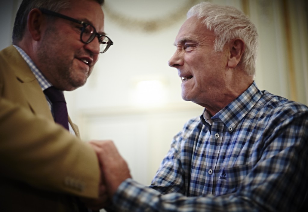 Dr. Nicolaus and Prof.Emeritus Per Løkken